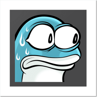 CarbonFin MonkaS Emote Posters and Art